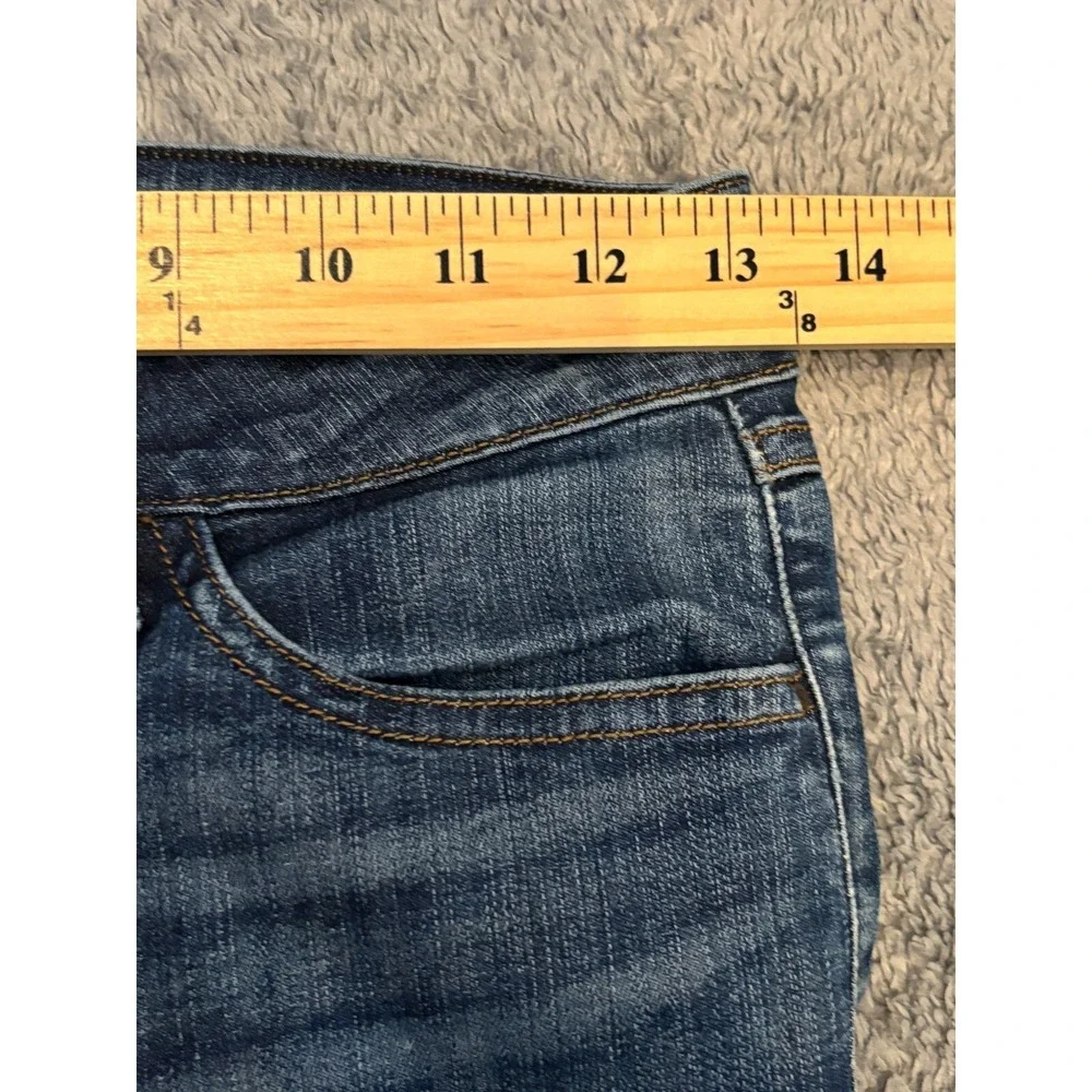 Guess Jeans Womens 26 Brittney Skinny Blue Denim Stretch Ankle Dark Wash